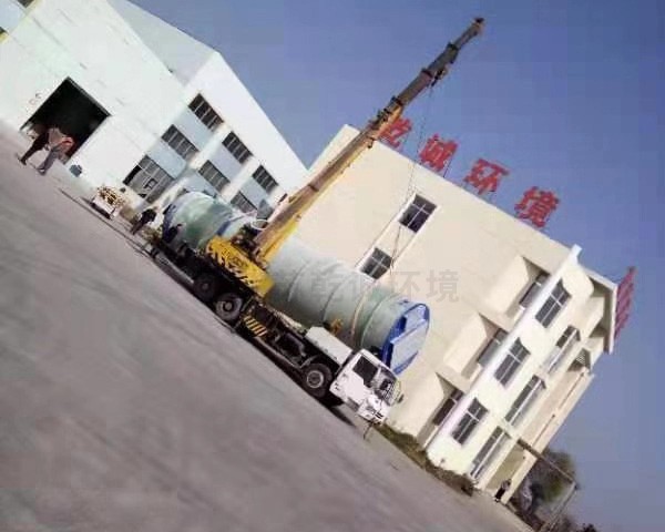 一體化提升泵站發貨現場